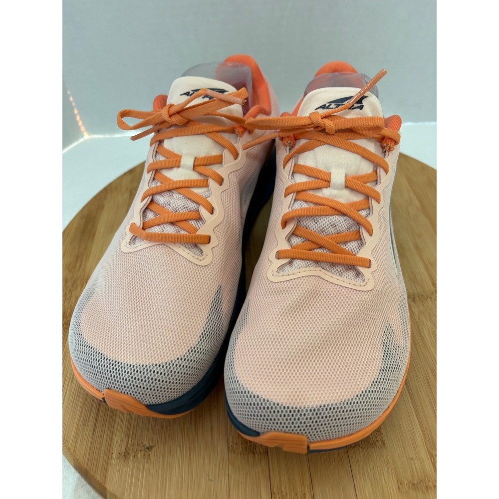Altra Rivera 3 Womens Running Shoes Peach Orange Navy Blue AL0A7R7N681 Size 11